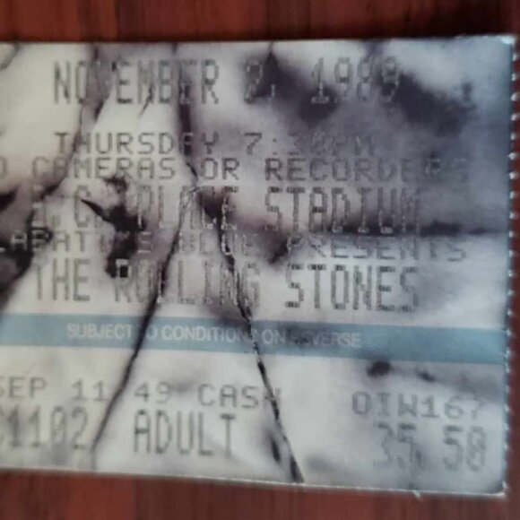 Vintage ROLLING STONES STEEL WHEELS- The Canadian Tour 1989 Concert Tour Program - Picture 9 of 12